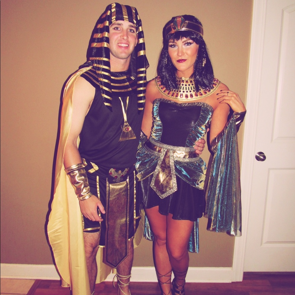 Halloween Egyptian COUPLES costume size S & L